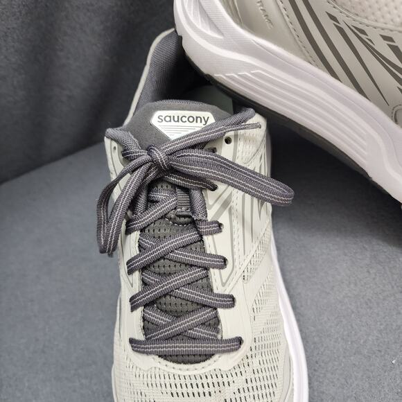 Saucony Shoes Sneakers Women 9.5W Formfit Grey Echelon 8 PWRRun Running Athletic - Picture 14 of 16